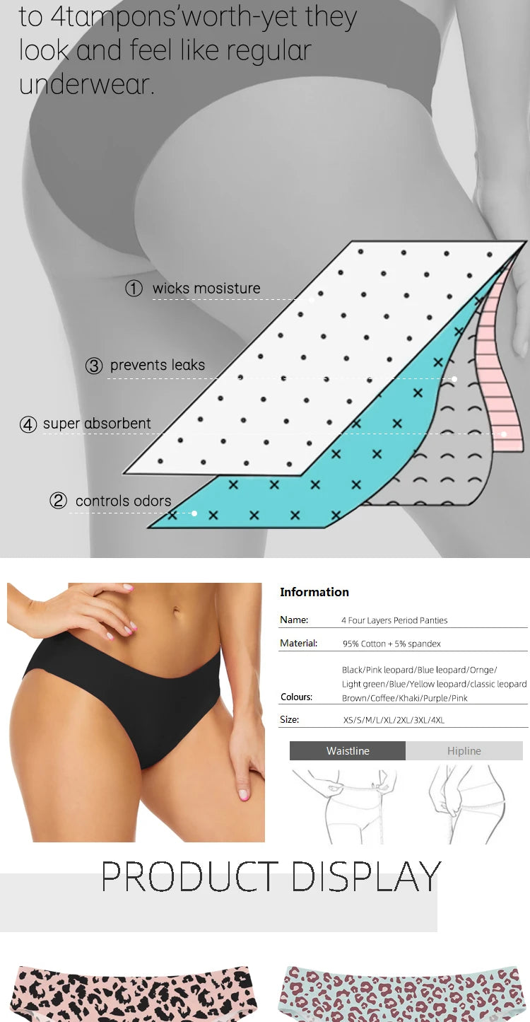 AquaFlow Swim Panties Bright Orange