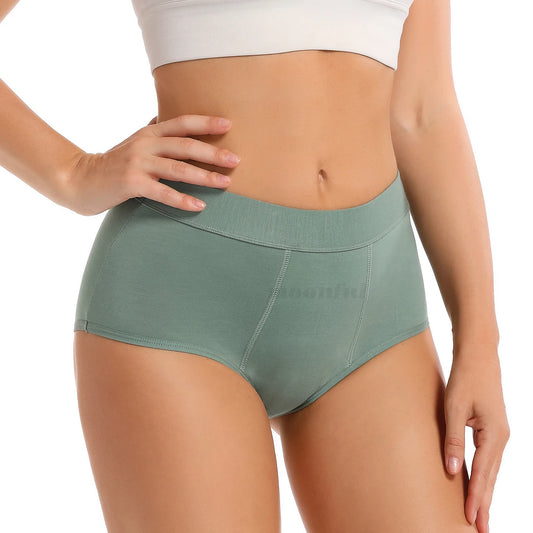 PowerFlow High-Waisted Panties Sage Green