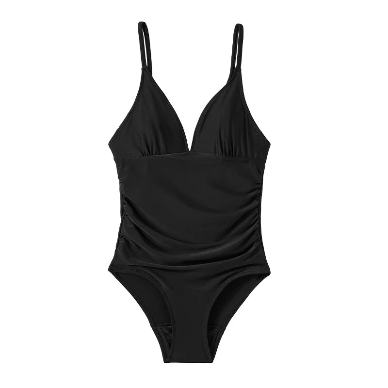 AquaFlow Black One Piece